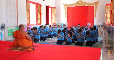 กิจกรรมค่ายคุณธรรมนำจิตใจ สำหรับนักเรียนชั้นมัธยมศึกษาปีที่ 4